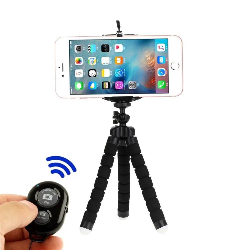 Tripods Tripod For Phone Mobile Camera Holder Clip Smartphone Monopod Tripe Stand Octopus Mini Tripod Stativ For Phone fabbinventora.com