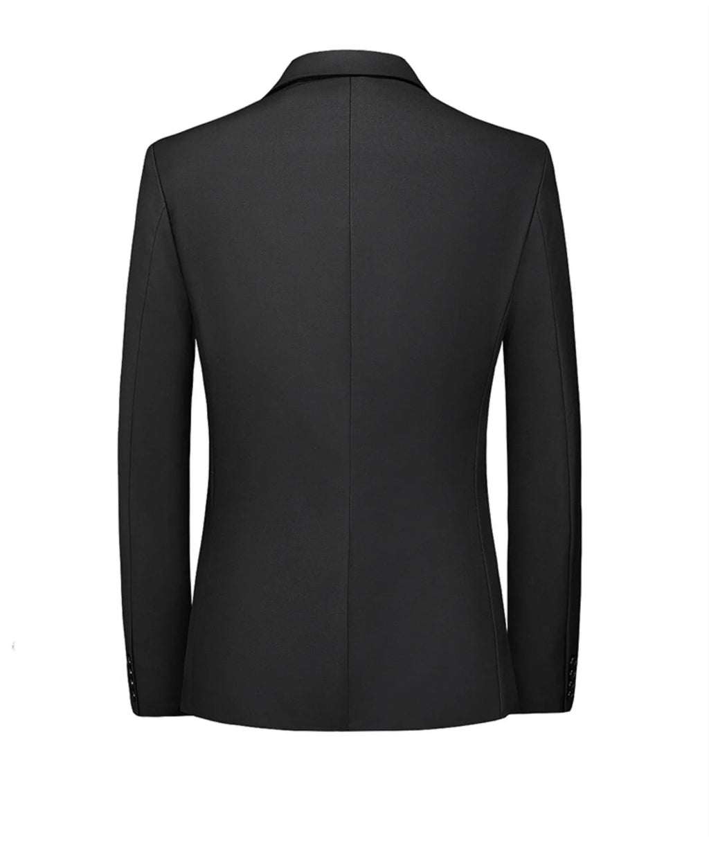 Men's Suit Set Business Formal Two-piece Set Slim Fit Small Suit Jacket Western Pants Wedding Dress Groomsman Suit fabbinventora.com