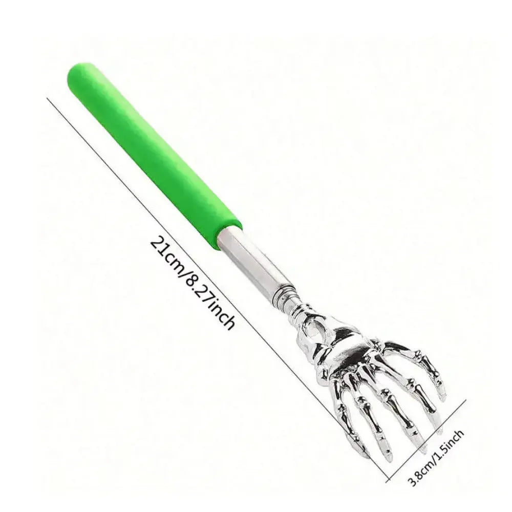 Portable Extendable Back Scratcher Stainless Steel Telescoping Back Scratcher for Both Human and Pets Extendable Back Massager fabbinventora.com