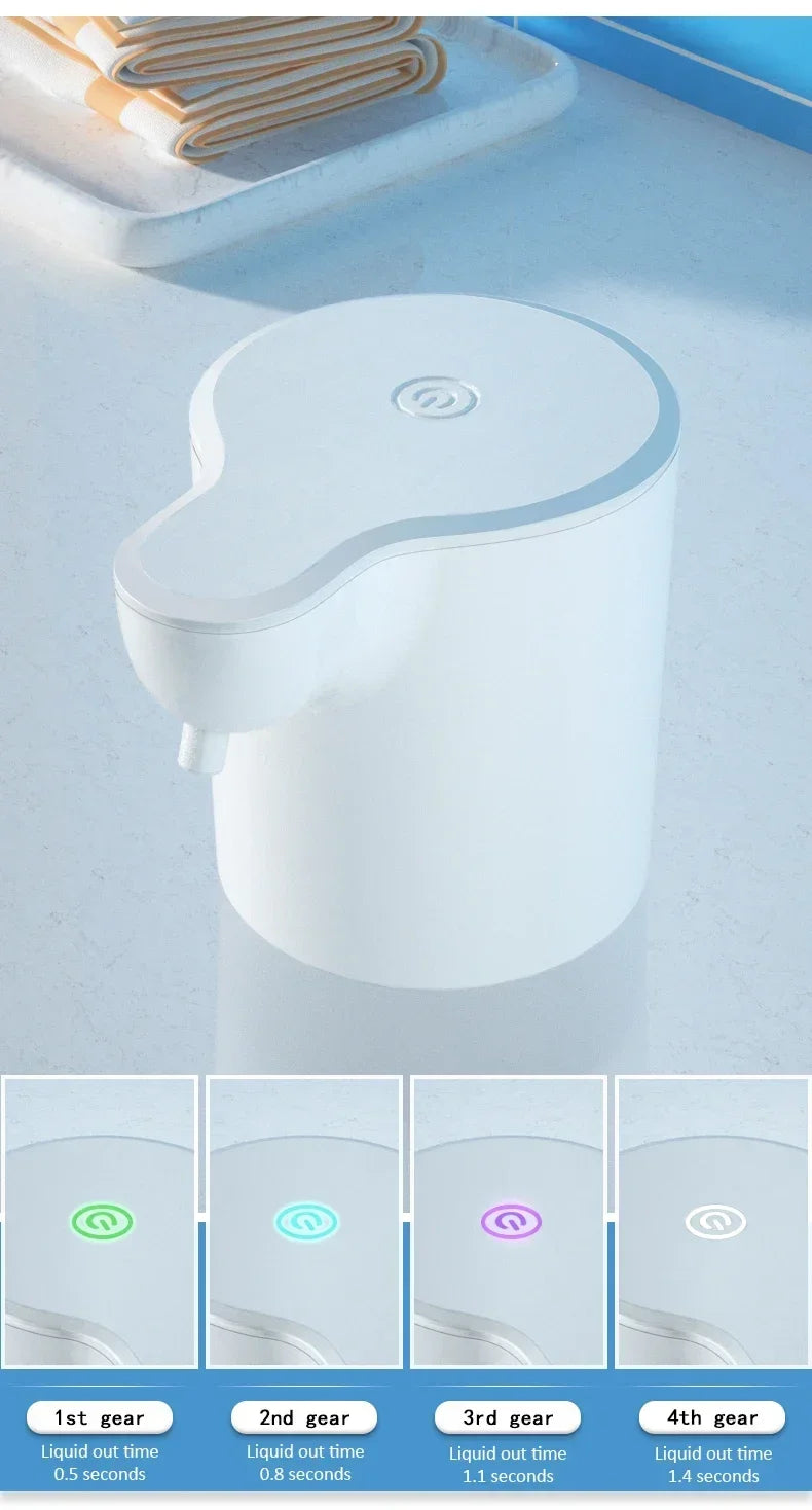 Automatic Soap Dispenser Soap Foam Dispenser Smart Sensor Soap Dispenser Contactless USB Charging 350ml Hand Sanitizer Machine fabbinventora.com