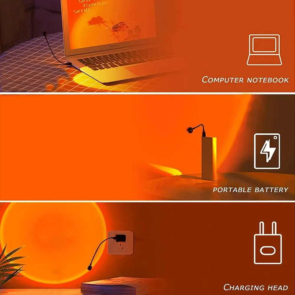 USB Sunset Sunset Ambiance Light fabbinventora.com