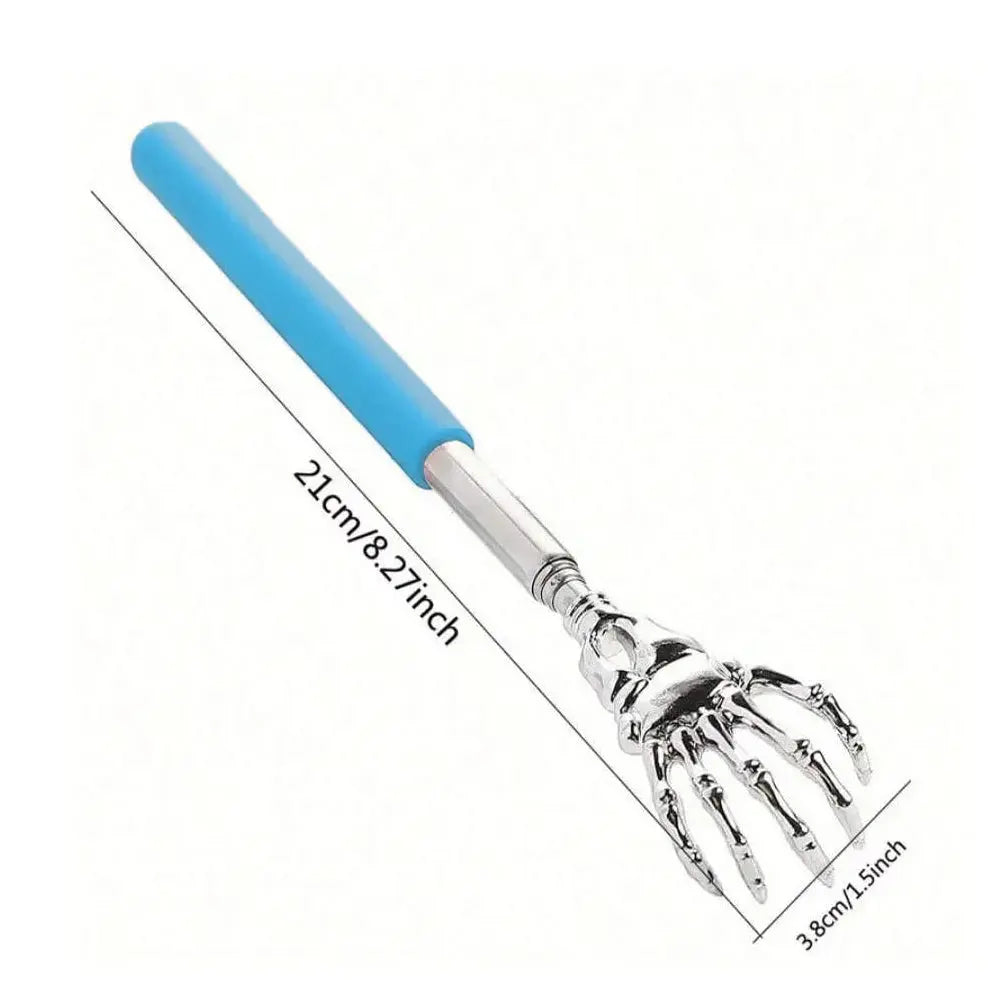 Portable Extendable Back Scratcher Stainless Steel Telescoping Back Scratcher for Both Human and Pets Extendable Back Massager fabbinventora.com