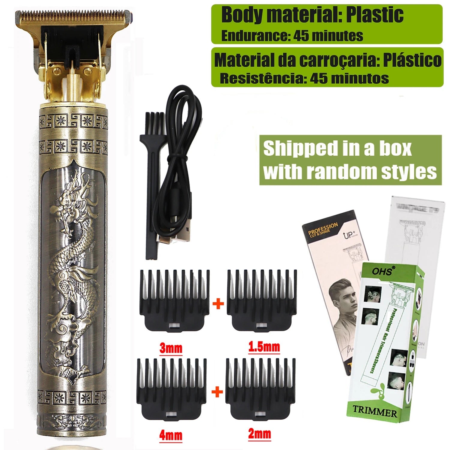 T9 Hair Clipper Repair Beard Shaving Body Hair Trimmer Clippers Electric Machine Men Haircut Machine 0mm Barber Shaver fabbinventora.com