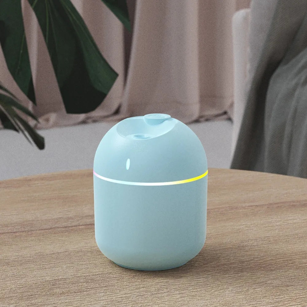 270ML Air Humidifier Cool Mist Aroma Diffuser LED Night Light  power-off protect USB Humidificador For Home Office fabbinventora.com
