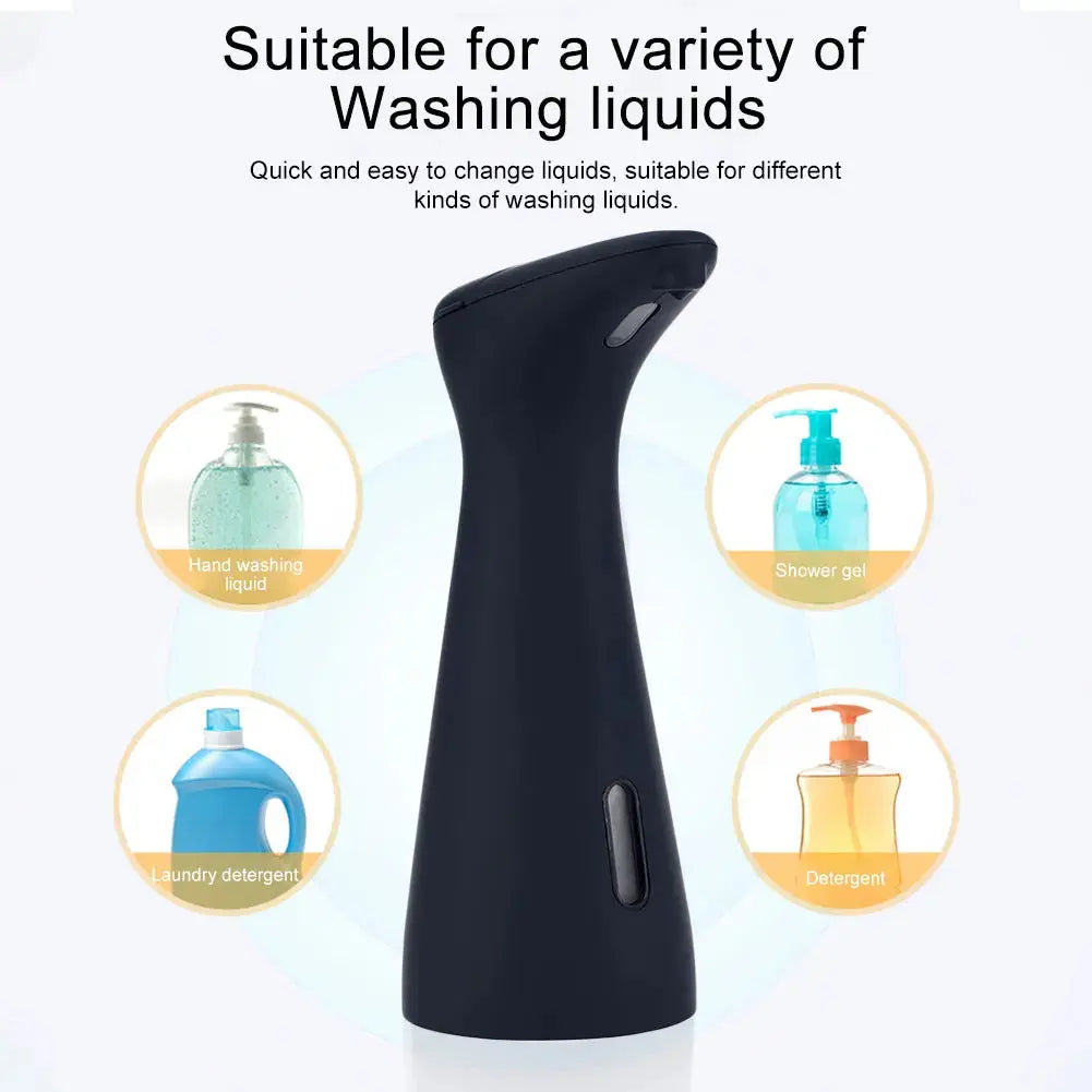 Automatic Soap Dispenser Battery Operated 400ML Hand Sanitizer Dispenser Touchless PX6 Waterproof for Kitchen Bathroom Washroom fabbinventora.com