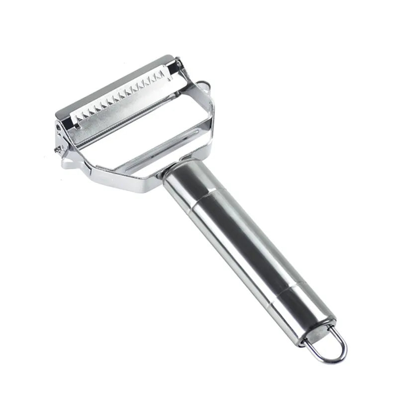 Kitchen Vegetable Peeler Stainless Steel Melon Planer Double-Head Peeler Household Multiple-Function Fruit And Vegetable Peeler fabbinventora.com