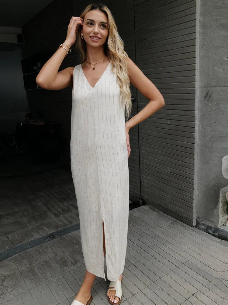 2024 Summer Women Backless Elegant Dress fabbinventora.com