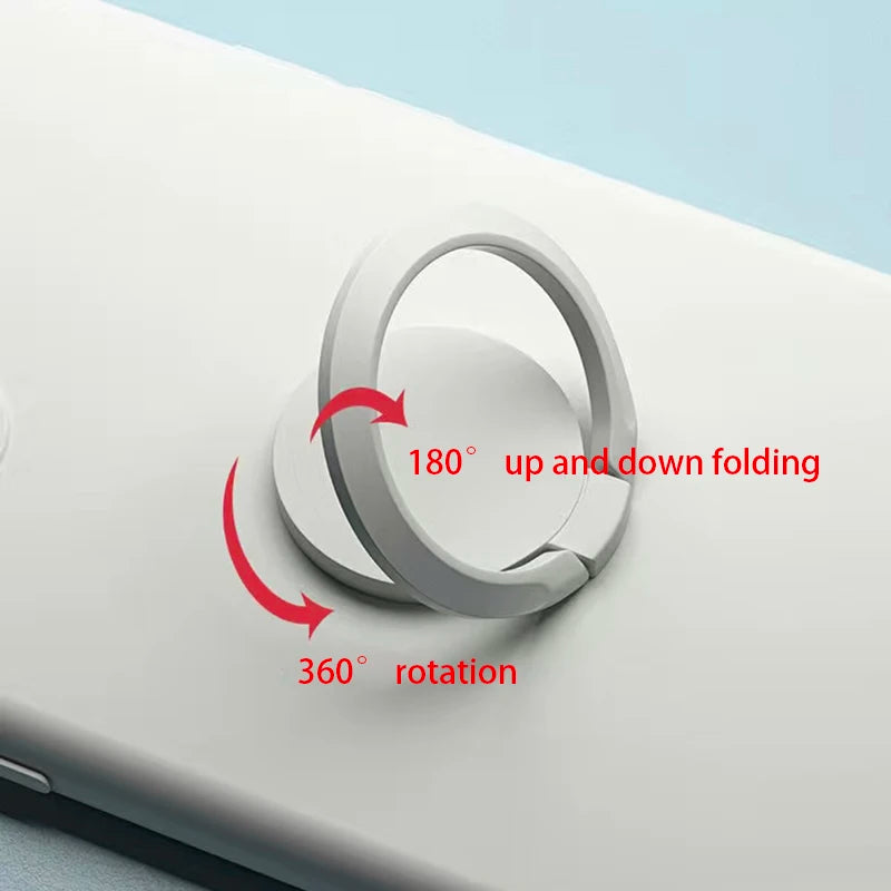 Snoopy Finger Ring Phone Holder 360° Rotation Foldable Desktop Phone Stand Grip Tok Bracket Lazy Bracket Phone Back Sticker Pad fabbinventora.com