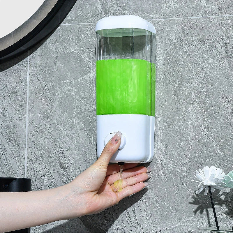 Wall mount 500/1000ML soap dispenser for shampoo lotion hand wash sets