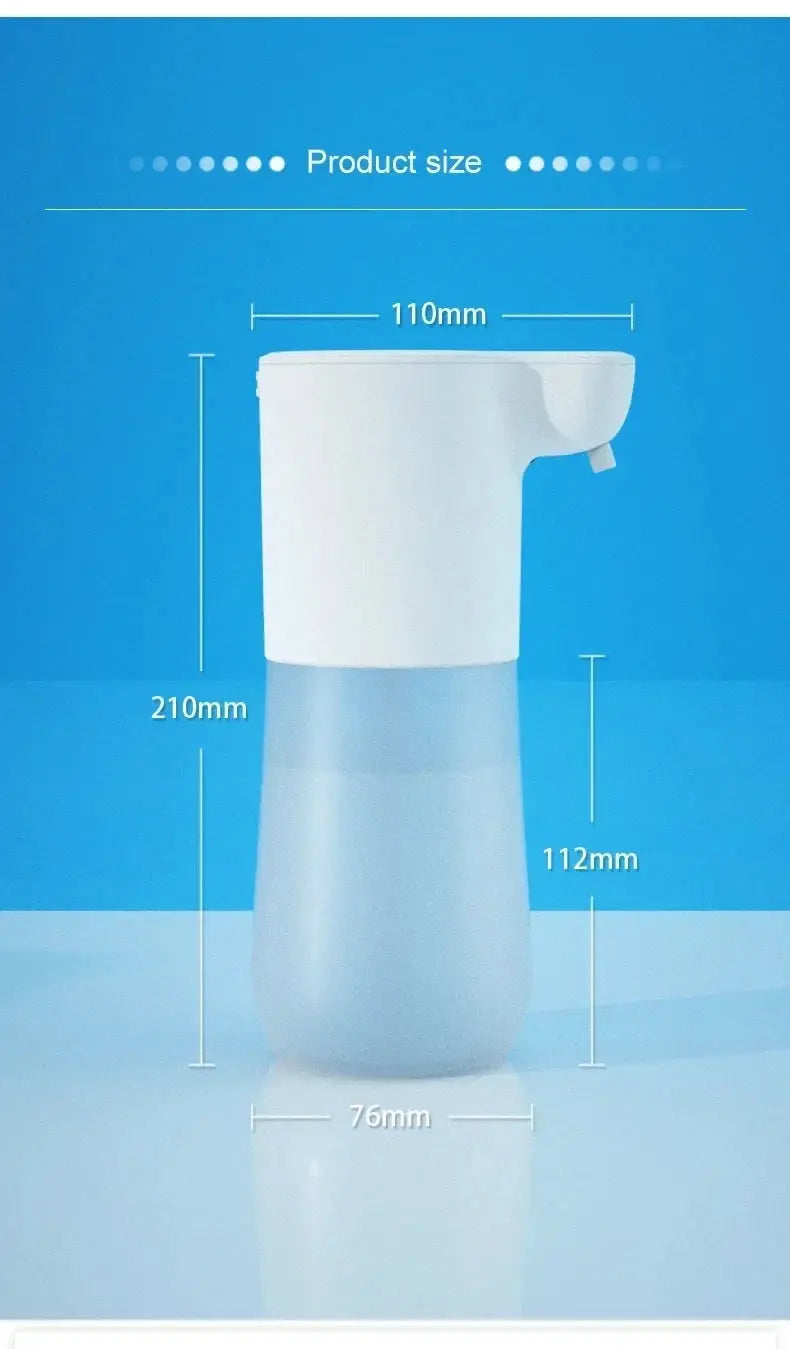 HOMEFISH Smart Sensor Automatic Soap Dispenser 350ml USB Charging Contactless Soap Foam Dispenser Hand Sanitizer Machine fabbinventora.com