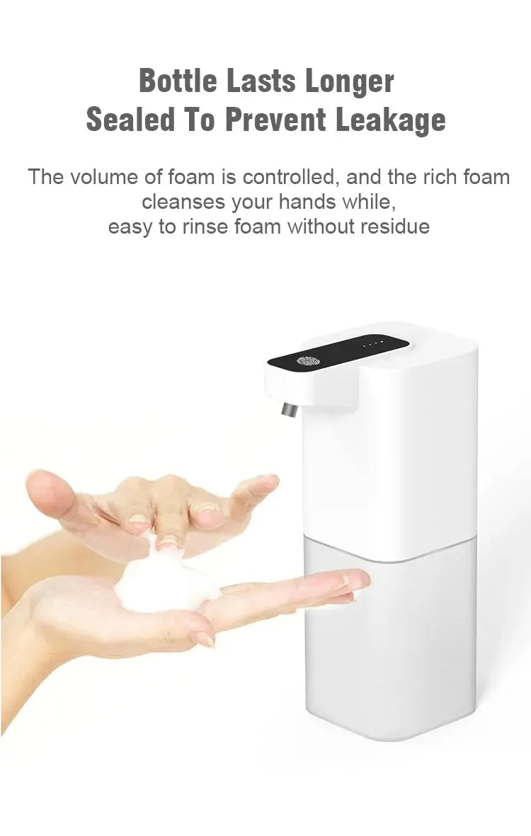 Automatic Liquid Soap Dispenser Touchless Infrared Sensor Hand Free Soap Hand Sensor Dispenser Smart Foam Machine USB Charging fabbinventora.com