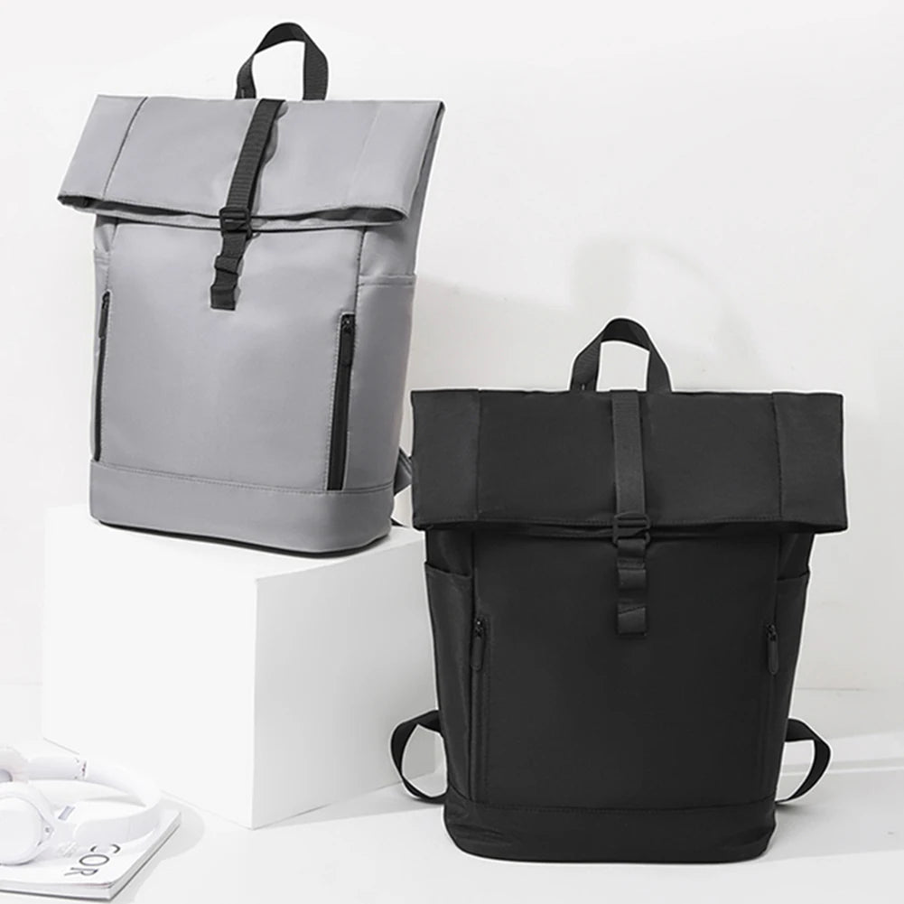 Men waterproof laptop backpack with large capacity for travel school and work