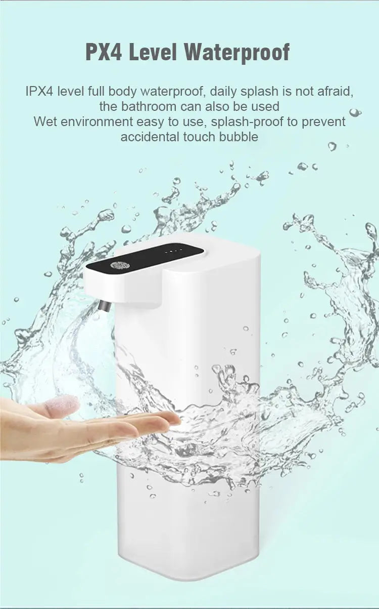 Automatic Liquid Soap Dispenser Touchless Infrared Sensor Hand Free Soap Hand Sensor Dispenser Smart Foam Machine USB Charging fabbinventora.com