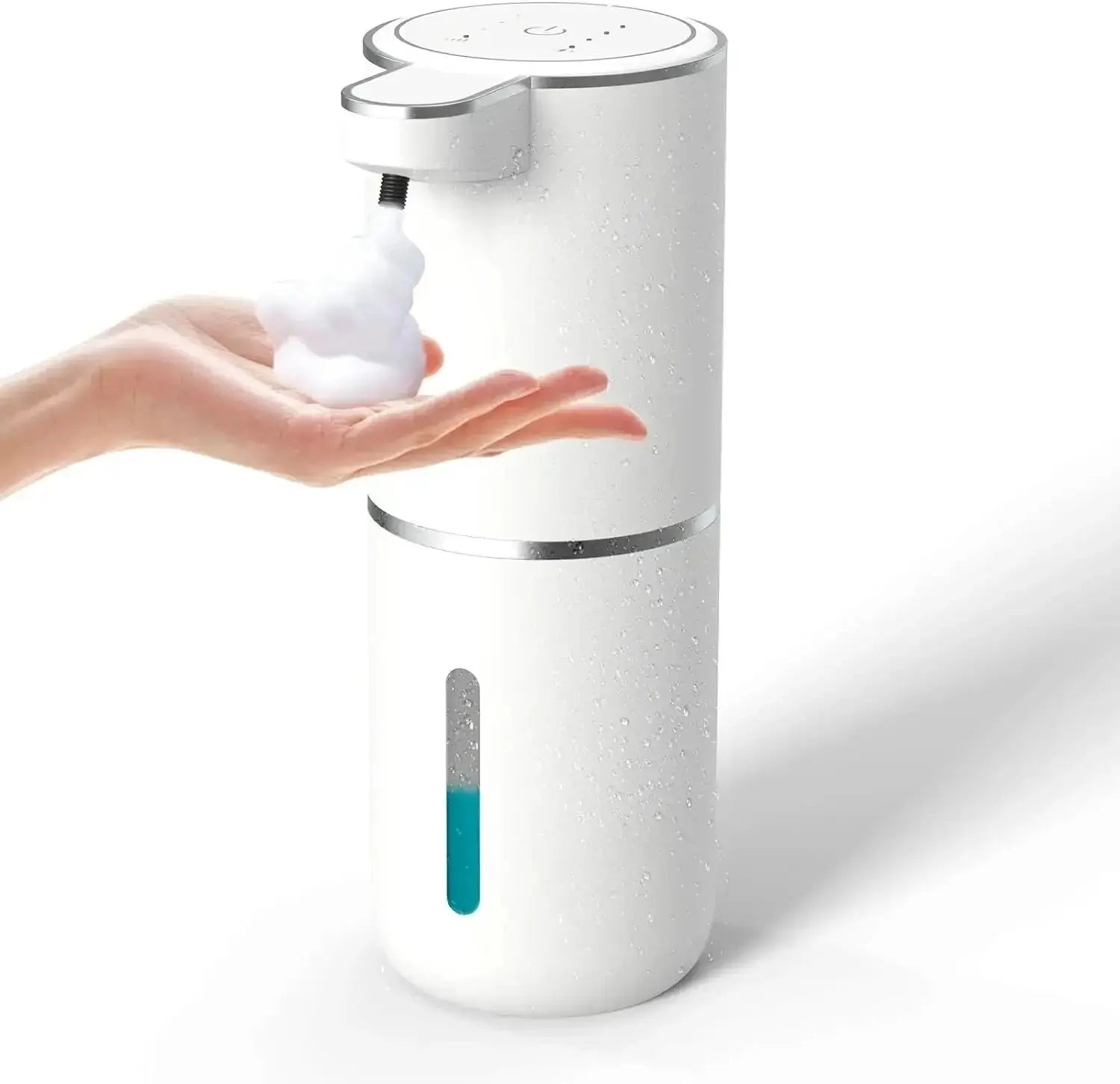 Automatic Soap Dispenser Touchless Foaming Soap Dispenser 380ml USB Rechargeable Electric 4 Level Adjustable Foam Soap Dispenser fabbinventora.com