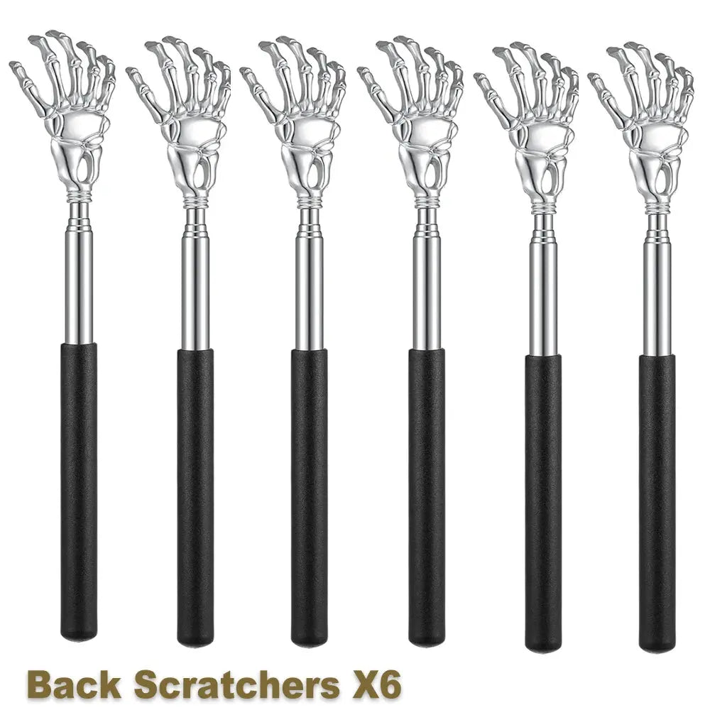 Portable Extendable Back Scratcher Stainless Steel Telescoping Back Scratcher for Both Human and Pets Extendable Back Massager fabbinventora.com