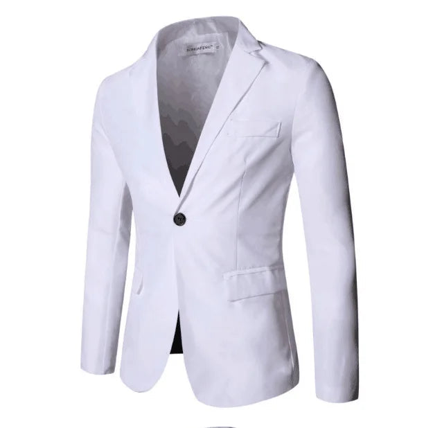 Men's Suit Set Business Formal Two-piece Set Slim Fit Small Suit Jacket Western Pants Wedding Dress Groomsman Suit fabbinventora.com