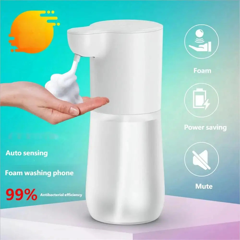 HOMEFISH Smart Sensor Automatic Soap Dispenser 350ml USB Charging Contactless Soap Foam Dispenser Hand Sanitizer Machine fabbinventora.com