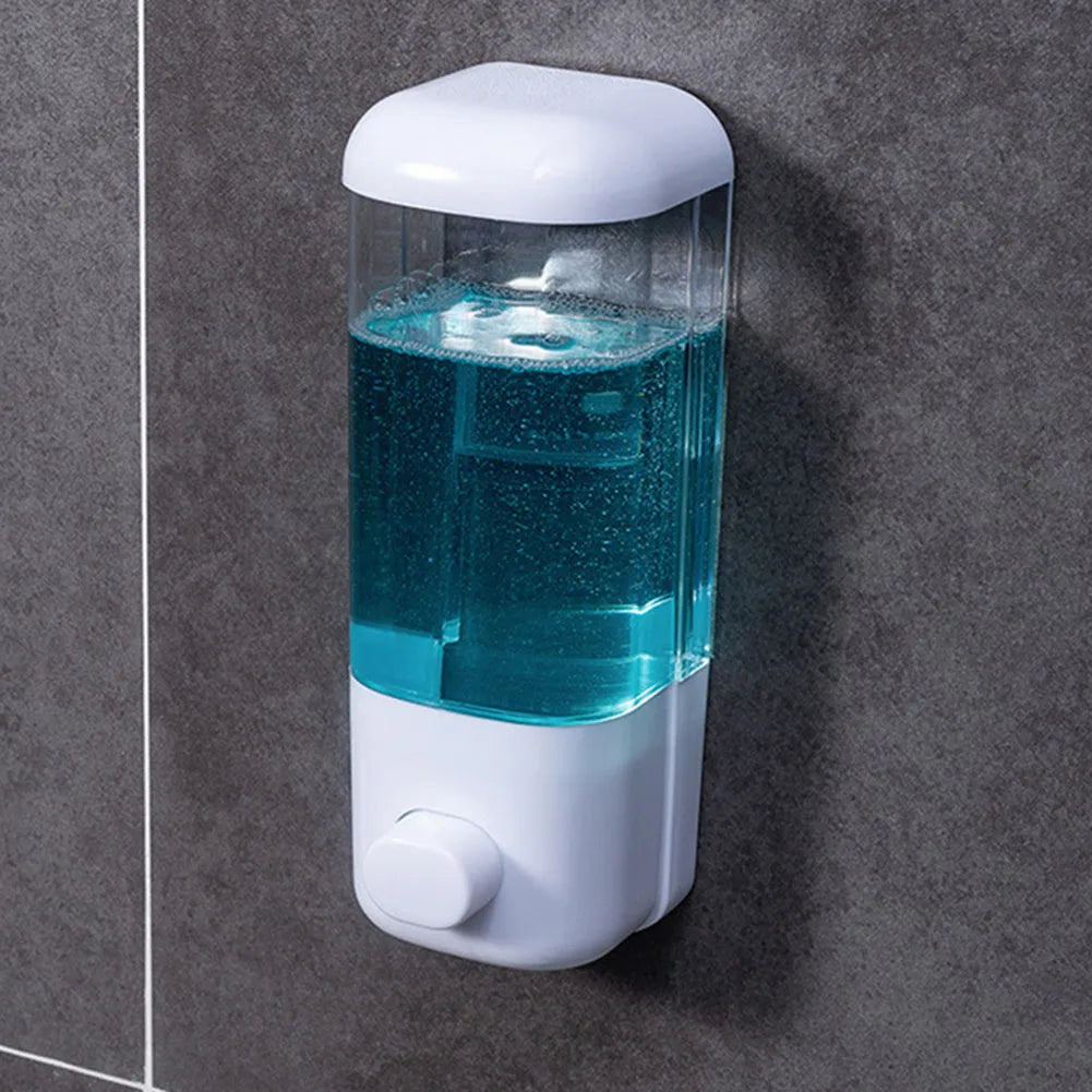 Wall mount 500/1000ML soap dispenser for shampoo lotion hand wash sets