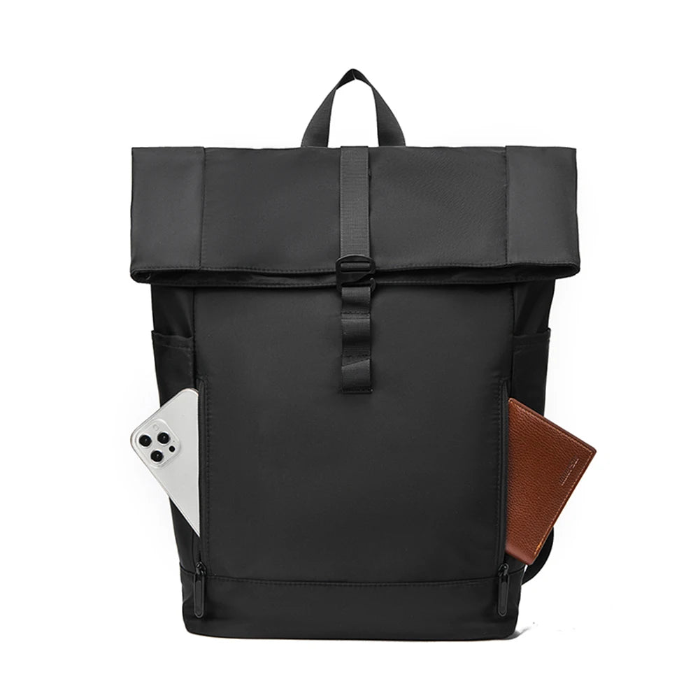 Men waterproof laptop backpack with large capacity for travel school and work