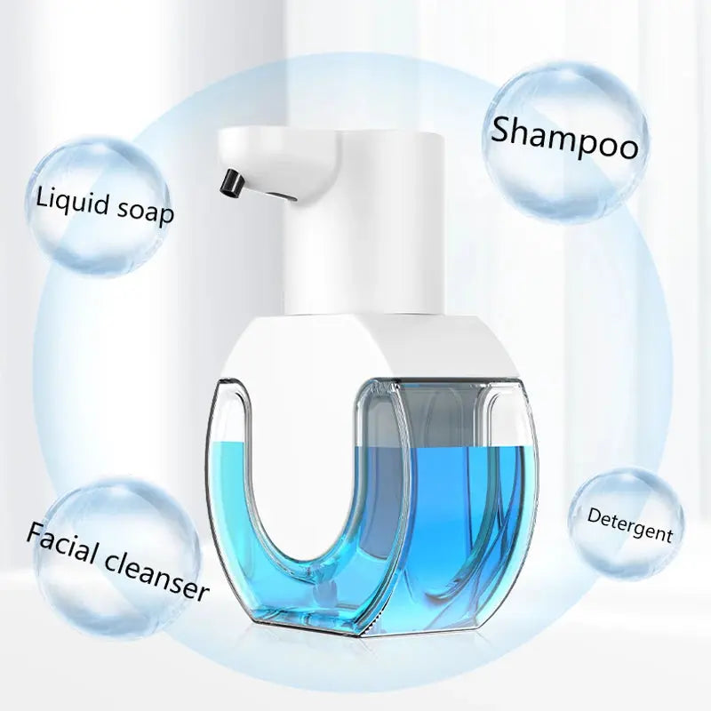 420ml Smart Soap Dispenser Touchless Motion Sensor Washing Hand Device Wall-Mounted Liquid Soap Dispenser Liquid Foam Model fabbinventora.com