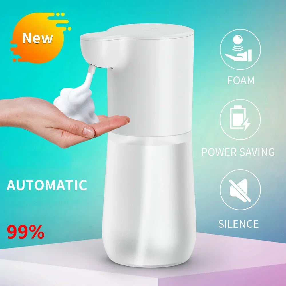Automatic Soap Dispenser Soap Foam Dispenser Smart Sensor Soap Dispenser Contactless USB Charging 350ml Hand Sanitizer Machine fabbinventora.com