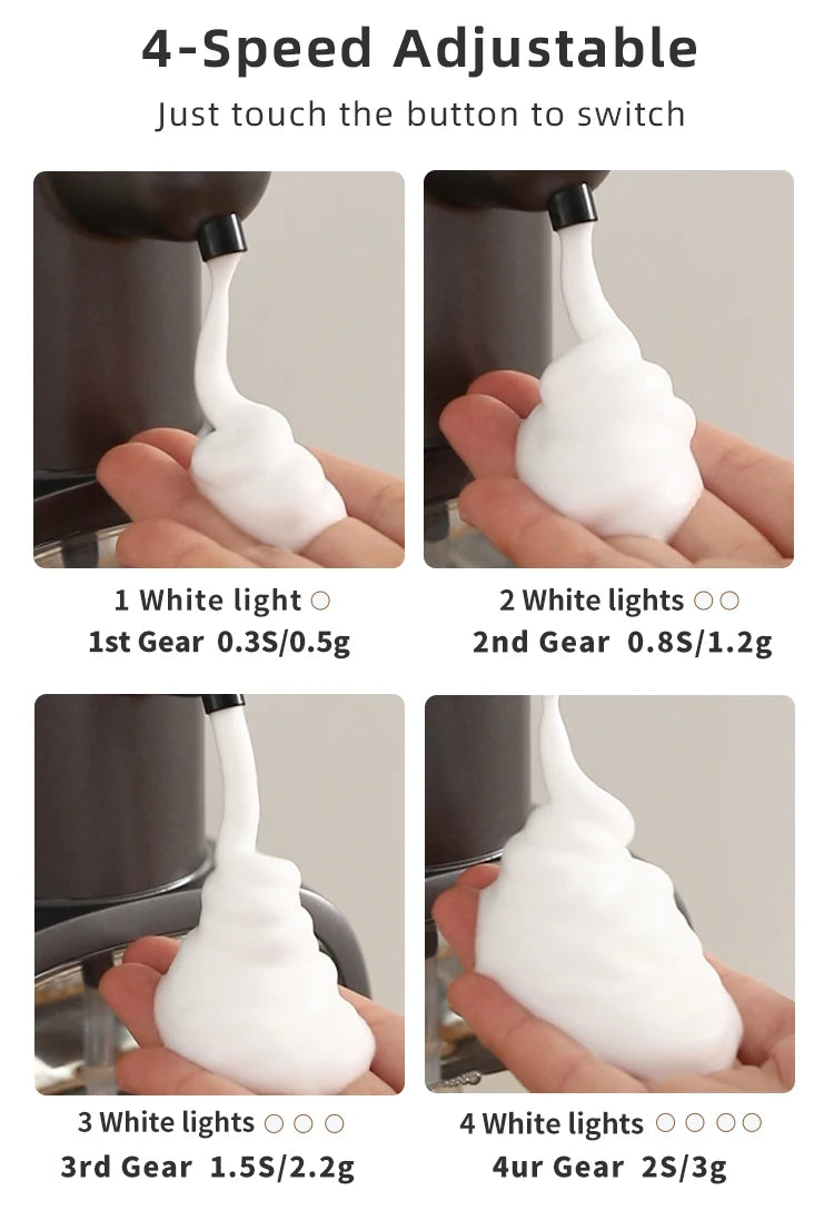 New Wall Mounted Automatic Soap Dispenser Foam Smart Hand Washing Machine 500ml Liquid Rechargeable Bathroom Induction Sensor fabbinventora.com