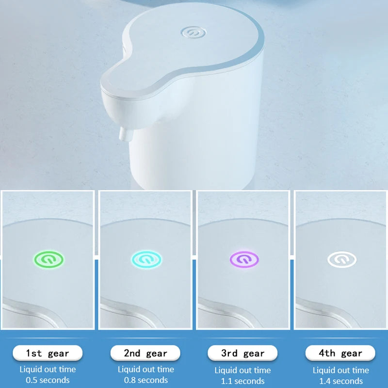 Automatic Soap Dispenser Soap Foam Dispenser Smart Sensor Soap Dispenser Contactless USB Charging 350ml Hand Sanitizer Machine fabbinventora.com