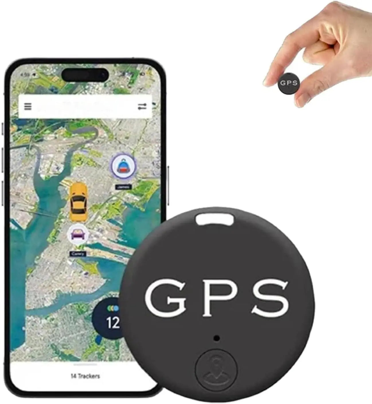 Car Vehicle Tracking Anti-Lost Locator Mini GPS Tracker for Vehicles Locator Tracker for Tracking System Bluetooth fabbinventora.com
