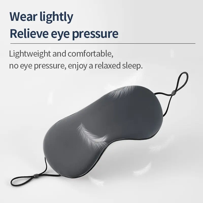 Sleeping Eye Mask Korean Style Ice Silk Warm And Cool Dual Use Adjustable Travel Light Blocking Breathable Eye Mask fabbinventora.com