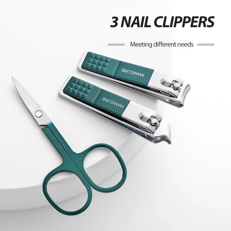 Nail Scissors Set Household High End Mens And Womens Special Nail Clippers Manicure Beauty Tools 6 Piece Portable Household fabbinventora.com