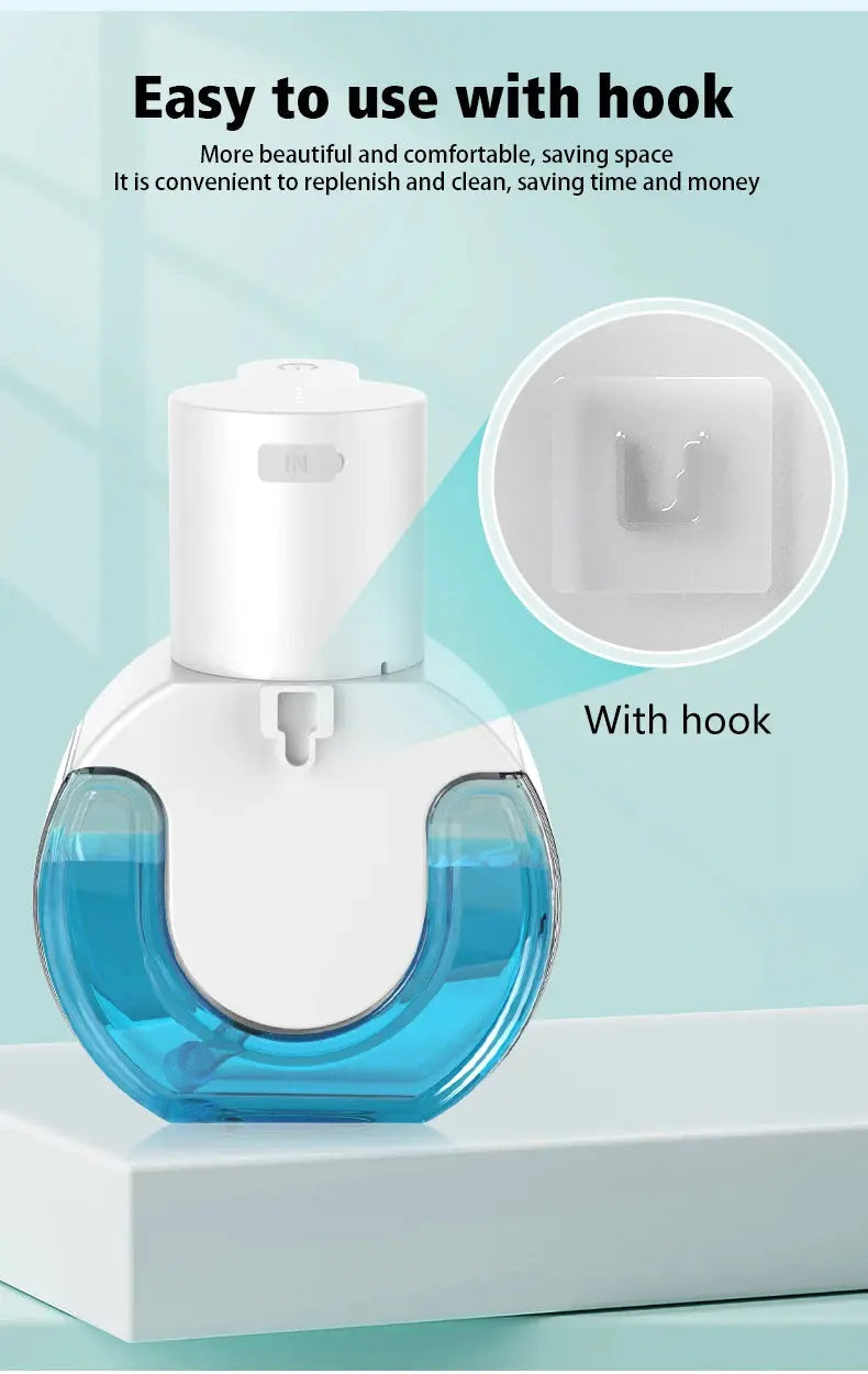 420ml Smart Soap Dispenser Touchless Motion Sensor Washing Hand Device Wall-Mounted Liquid Soap Dispenser Liquid Foam Model fabbinventora.com