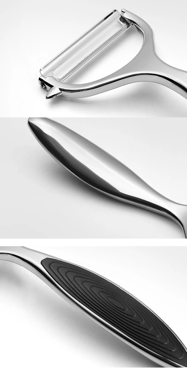 1PC Stainless Steel Vegetable Peeler Potato Peeler Multi-function Carrot Grater Fruit Tools Kitchen Accessories Cuisine Pelador fabbinventora.com