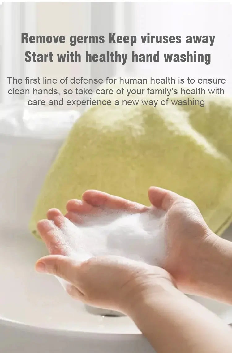 Automatic Liquid Soap Dispenser Touchless Infrared Sensor Hand Free Soap Hand Sensor Dispenser Smart Foam Machine USB Charging fabbinventora.com