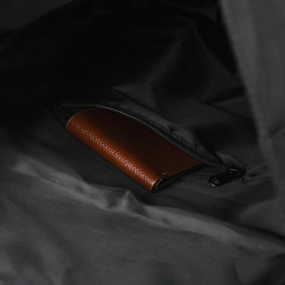 Men waterproof laptop backpack with large capacity for travel school and work