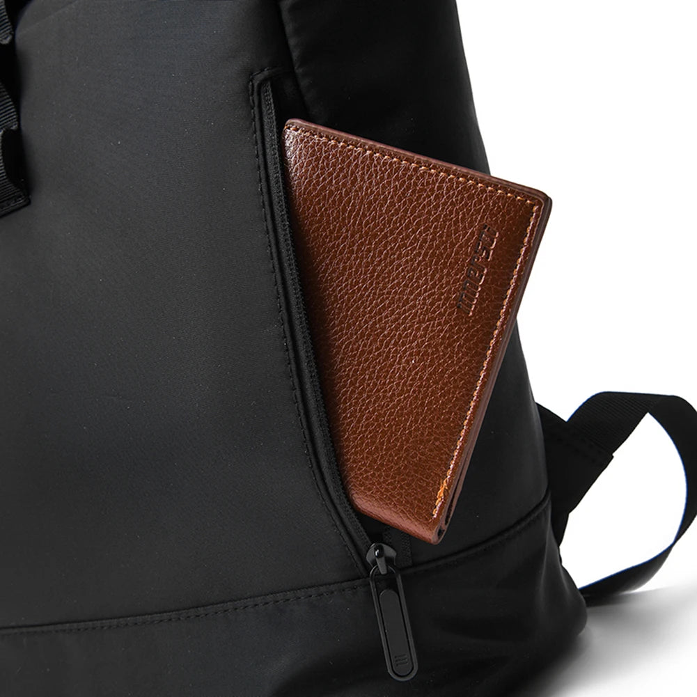 Men waterproof laptop backpack with large capacity for travel school and work