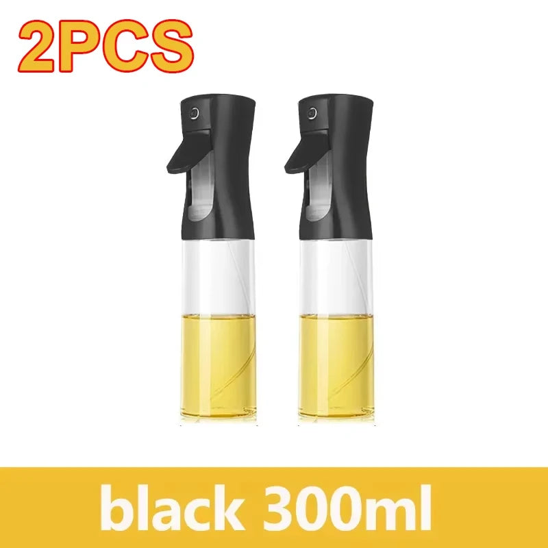 200/300/500ml Oil Spray Bottle BBQ Cooking Olive Oil Sprayer Plastic Baking Oil Spray Empty Bottle Vinegar Bottle Or  Oil brush fabbinventora.com