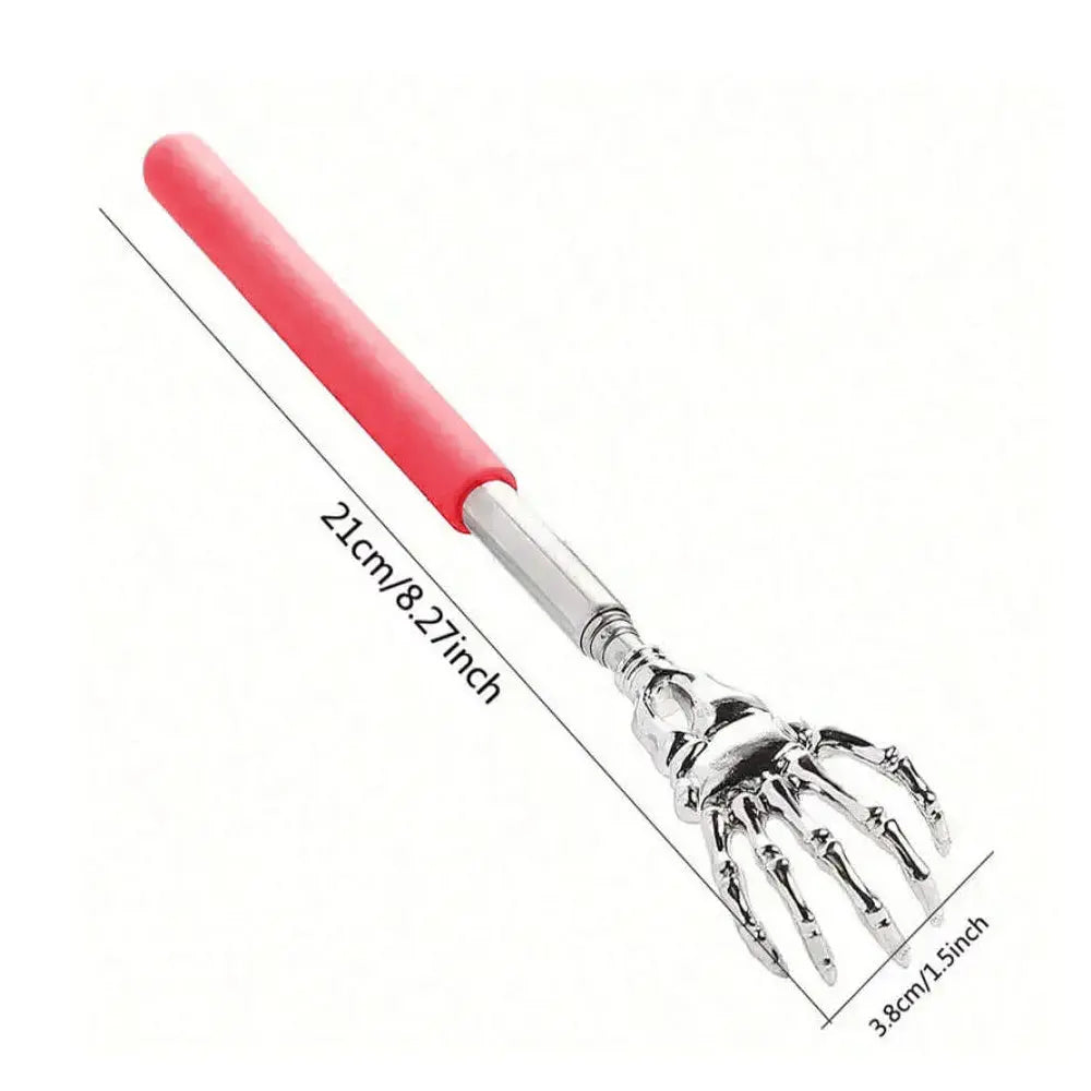 Portable Extendable Back Scratcher Stainless Steel Telescoping Back Scratcher for Both Human and Pets Extendable Back Massager fabbinventora.com