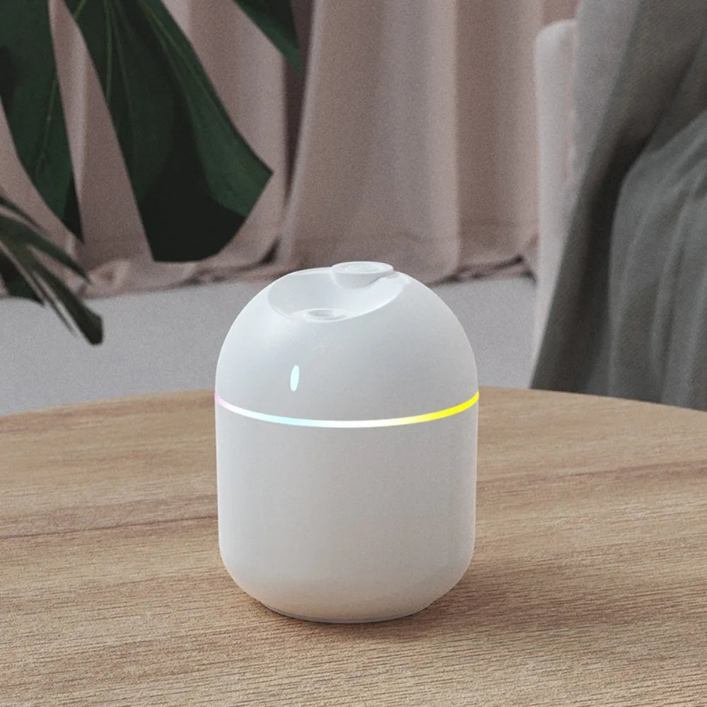 270ML Air Humidifier Cool Mist Aroma Diffuser LED Night Light  power-off protect USB Humidificador For Home Office fabbinventora.com